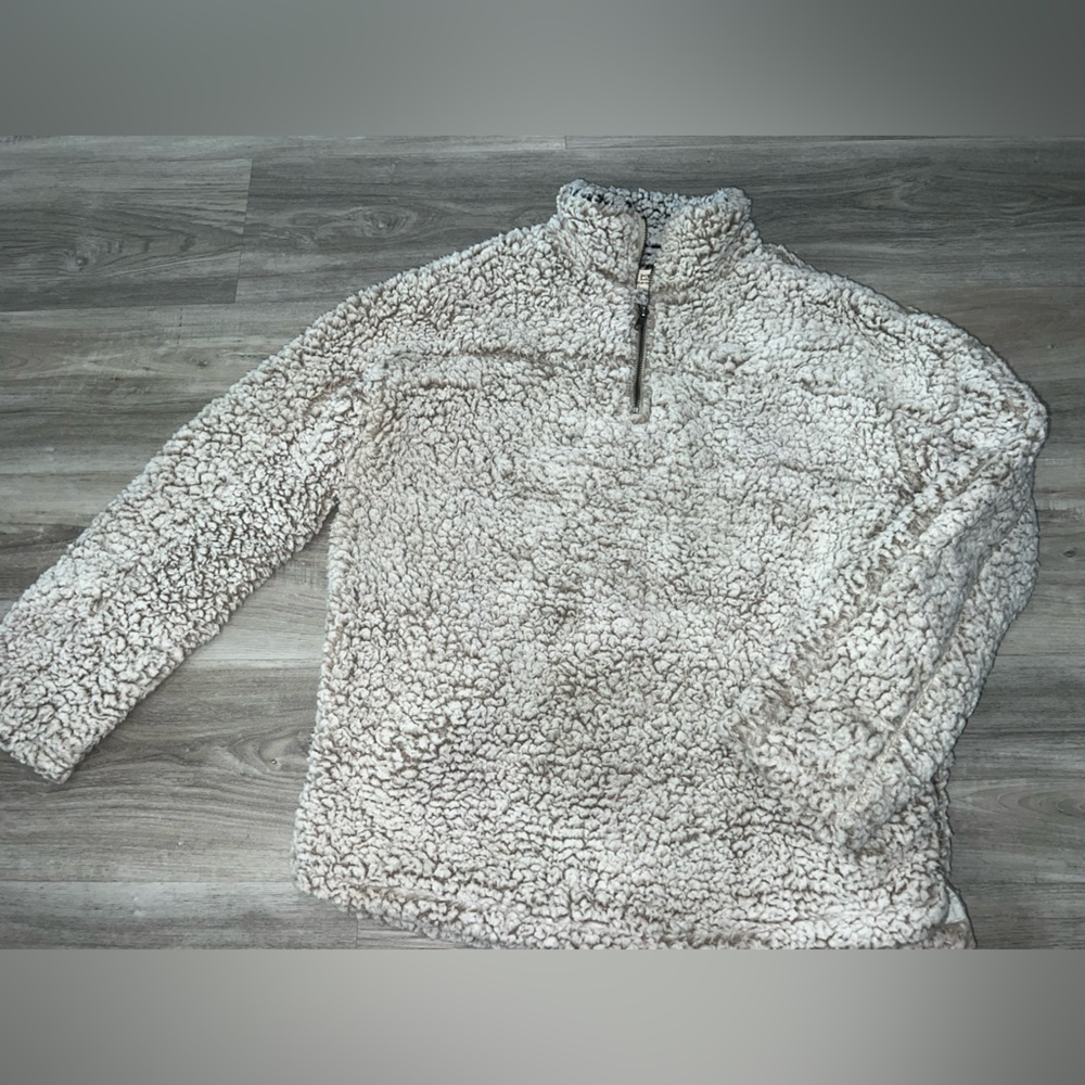 Cream Teddy Jacket